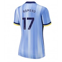 Maglia Calcio Tottenham Hotspur Cristian Romero #17 Seconda Divisa Donna 2024-25 Manica Corta